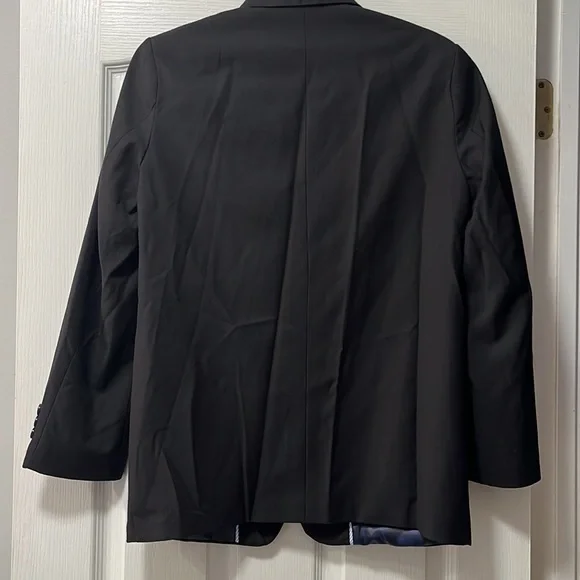 Izod boys black blazer NWT